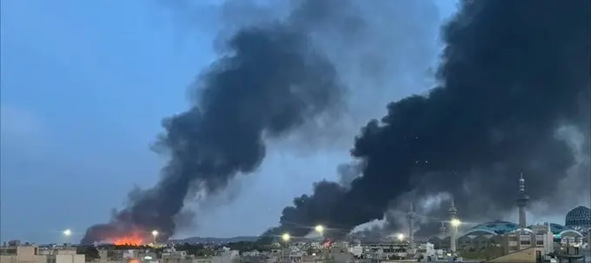 IAF strikes in Iran