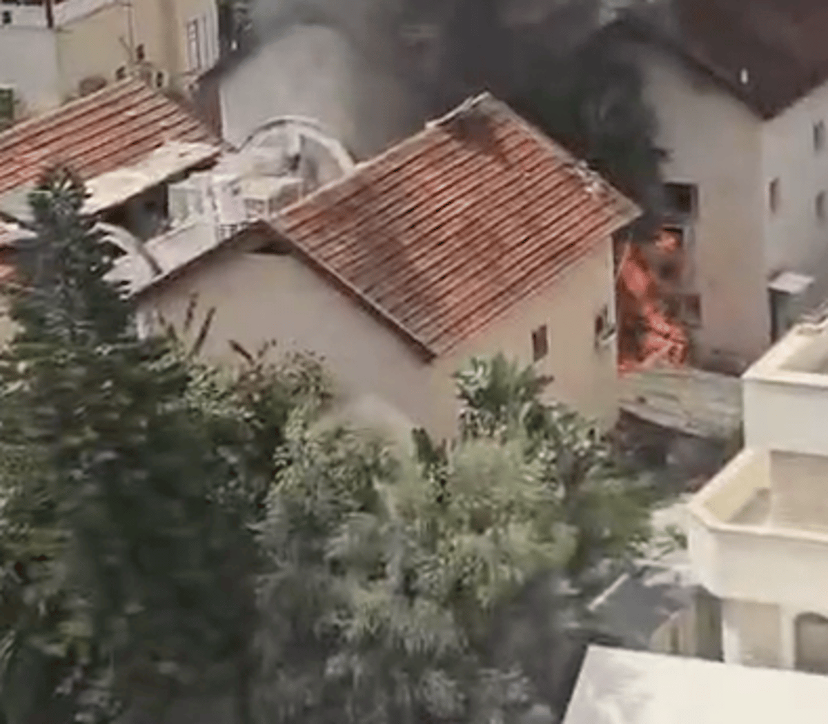 Hezbollah rocket hits Misgav Am