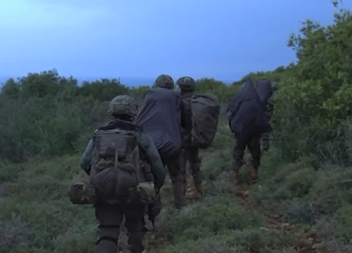 IDF soldiers operate in South Lebanon 