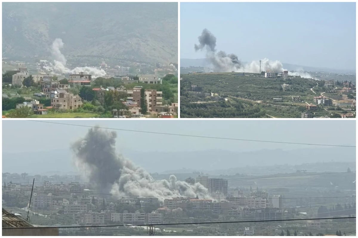 IDF attacks terror targets in Lebanon