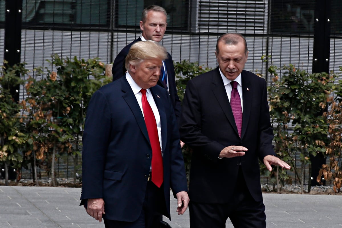 President Trump; Erdogan