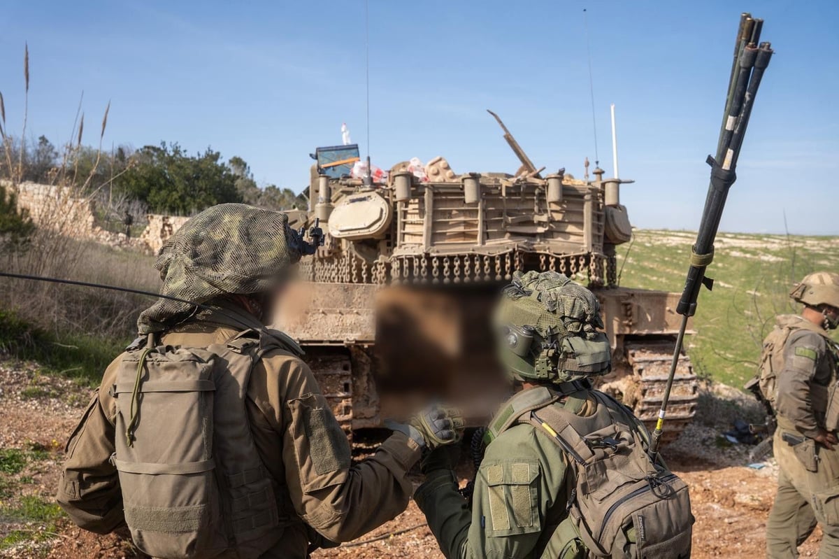 IDF soldiers operate in South Lebanon 