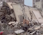 Damage caused by earthquake in Venezuela