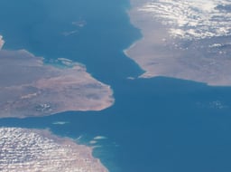Houthis using Bab el-Mandeb Straits to enforce naval blockade against Israel.
