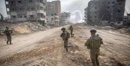 Fighters in Gaza