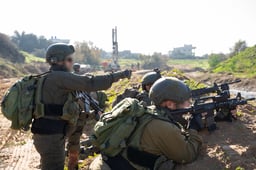 IDF soldiers in Gaza