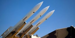 Missiles. Illustration.