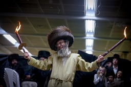 Threat of Hezbollah missiles means no celebrations like this now.