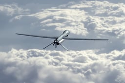 Drone. Illustration.
