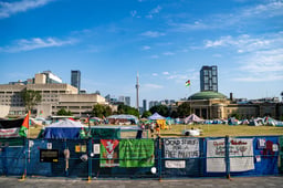 Pro-Palestinian encampment in Canada