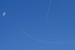 Intercepting Hezbollah rockets. Illustration.