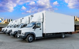 Trucks. Illustration.