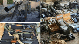 Weapons seized from Hezbollah