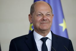 German Chancellor Olaf Scholz.