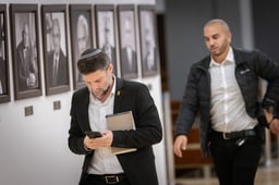 Finance Minister Smotrich surrounded by security at all times