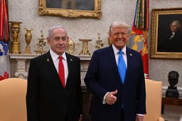 Historic meeting between Benjamin Netanyahu and Donald Trump