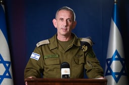 IDF Spokesperson Daniel Hagari.