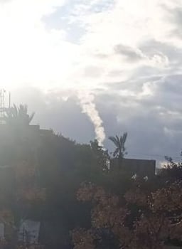 Failed rocket launch