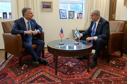 Benjamin Netanyahu and Steve Witkoff