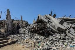 Ruins of Khan Yunis.