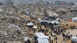 Destruction in Jabaliya