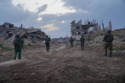 IDF operating in Rafah, Gaza