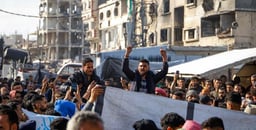 Anti-Hamas protests.