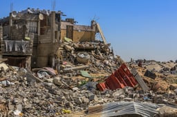 East of Rafah, March 2025