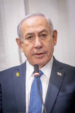 Prime Minister Benjamin Netanyahu.