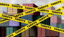 Tariffs. Illustration.