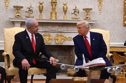 Netanyahu and Trump.