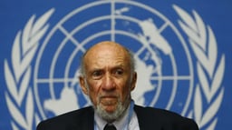 Former UN Special Rapporteur, Richard Falk