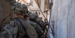 IDF soldiers operating in Gaza