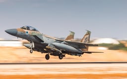 IAF operating in Airstrike