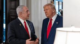 Donald Trump and Benjamin Netanyahu