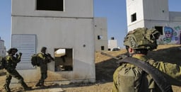 IDF soldiers in training