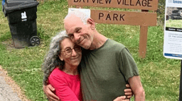 Judy Weinstein and Gadi Hagi