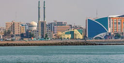 Iranian port.