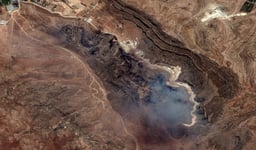 New satellite imagery shows heavy damage at an Iranian missile site in Shiraz, following an Israeli airstrike.