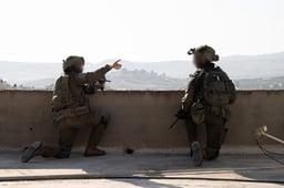 IDF operating in Samaria