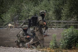 IDF operating in Judea and Samaria