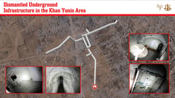 Outlines of terror tunnel.