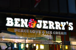 Ben and Jerry's.