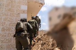 IDF troops in Gaza.