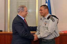 Netanyahu, Eyal Zamir, at the PM's office