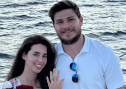 Sasha Trufanov and Sapir Cohen are engaged.