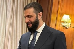 Syrian President Mohammad al-Sharaa