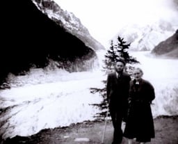 the Rebbe and his wife