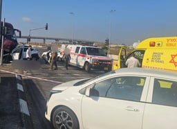 Scene of deadly car accident, July 21 2025