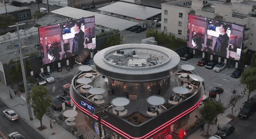 Elon's newest tesla diner